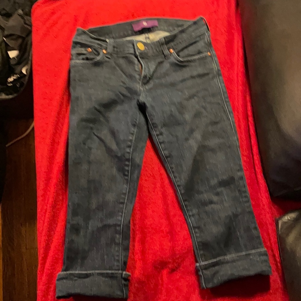 Ladies Victoria Beckham denim capris